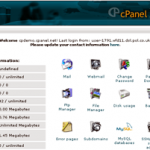 cPanel Özellikleri